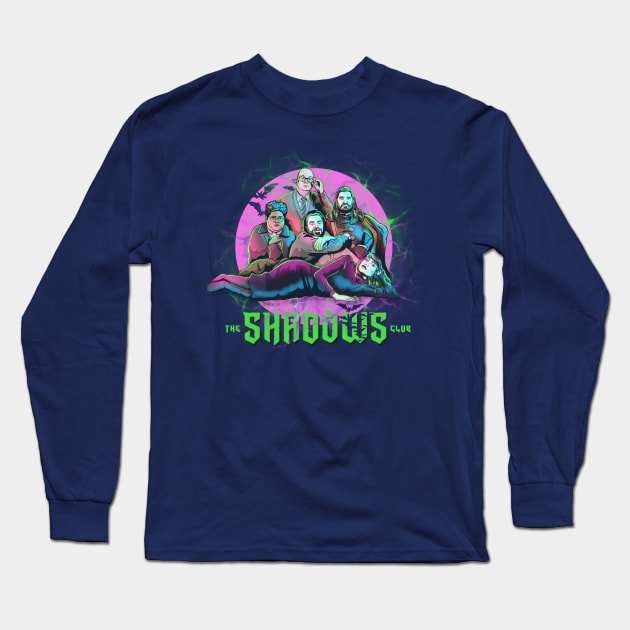 The Shadows Club Long Sleeve T-Shirt by ribandcheese